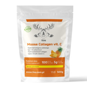 Moose Collagen vit. C ananas 500g