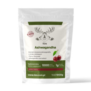Ashwagandha 1000g smak wiśnia