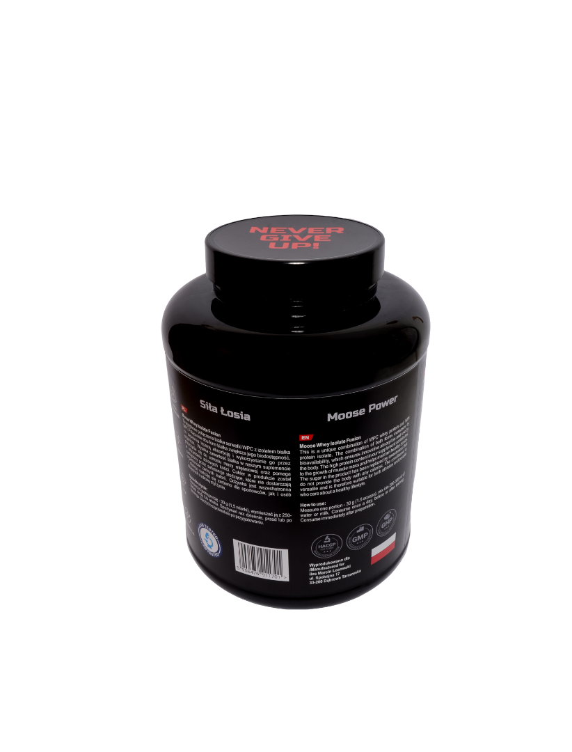Moose Whey Protein Fusion 2000g smak wanilia - obrazek 5