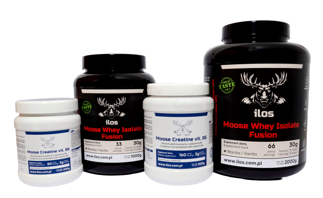 Moose Whey Protein Fusion 2000g smak wanilia - obrazek 4